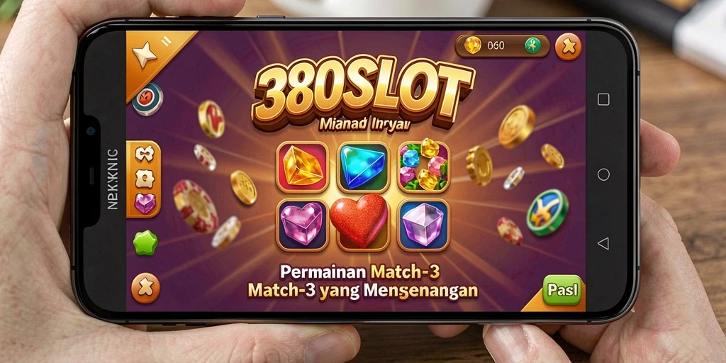 Tampilan gameplay 380SLOT yang penuh warna dan seru.