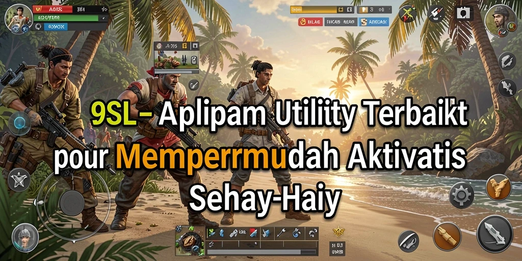 Tampilan antarmuka 9SL yang intuitif dan menarik.