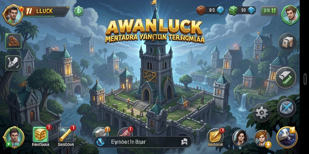 Gameplay seru dengan menara dan strategi yang mendebarkan.
