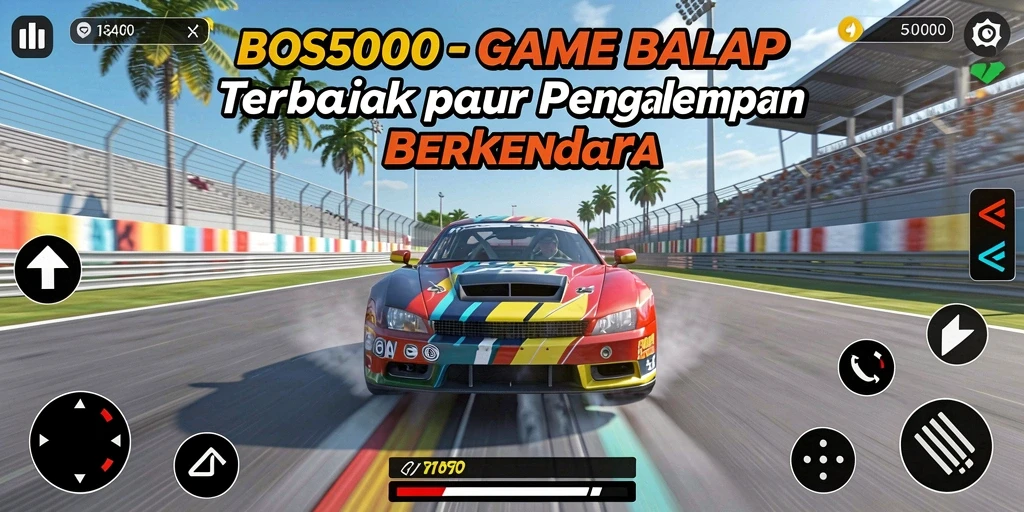 Gameplay seru dengan balapan akrobatik yang mendebarkan.