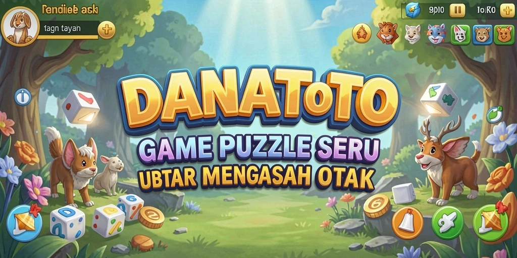 Screenshot gameplay seru dari <strong>DANATOTO</strong> yang menampilkan tantangan Puzzle.