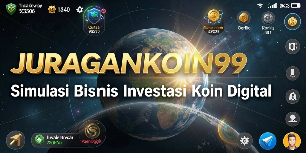 Tampilan gameplay menarik dari JURAGANKOIN99 yang menantang.