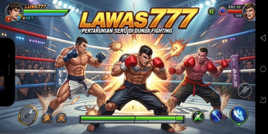 Tangkapan layar LAWAS777 menampilkan aksi pertarungan yang mendebarkan.