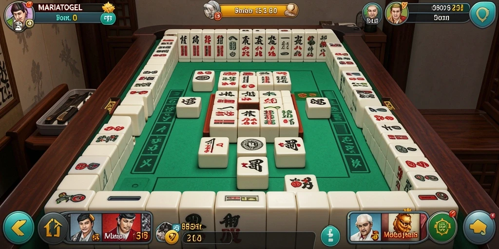 Tampilan gameplay MARIATOGEL yang seru dan menantang.