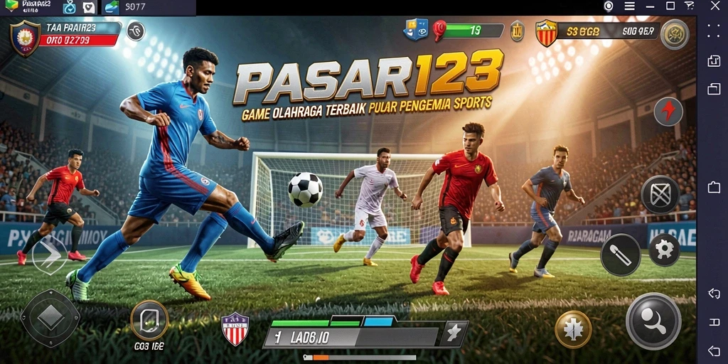 Tampilan gameplay PASAR123 yang seru dan menarik.