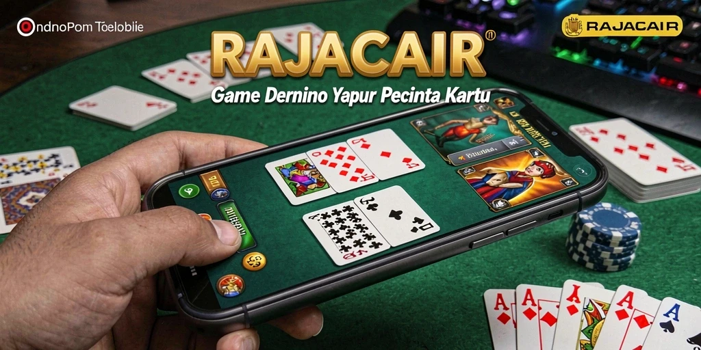 Gameplay seru RAJACAIR dalam permainan Domino yang interaktif.