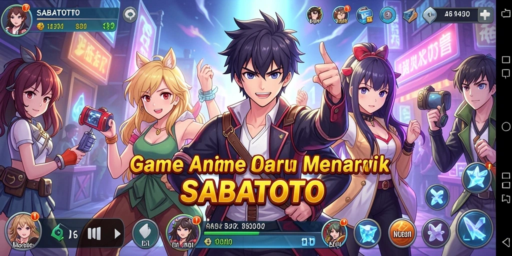 Tampilan gameplay SABATOTO yang menarik dan penuh warna.