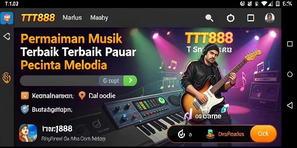 Gameplay TTT888 yang mengasyikkan dengan banyak lagu untuk dipilih.
