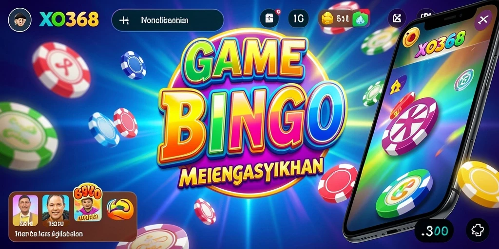 Tampilan gameplay Bingo yang seru dan interaktif di XO368.